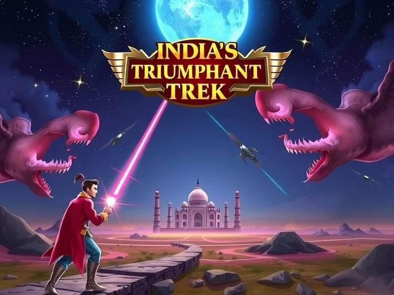 India S Triumphant Trek Game Screenshot